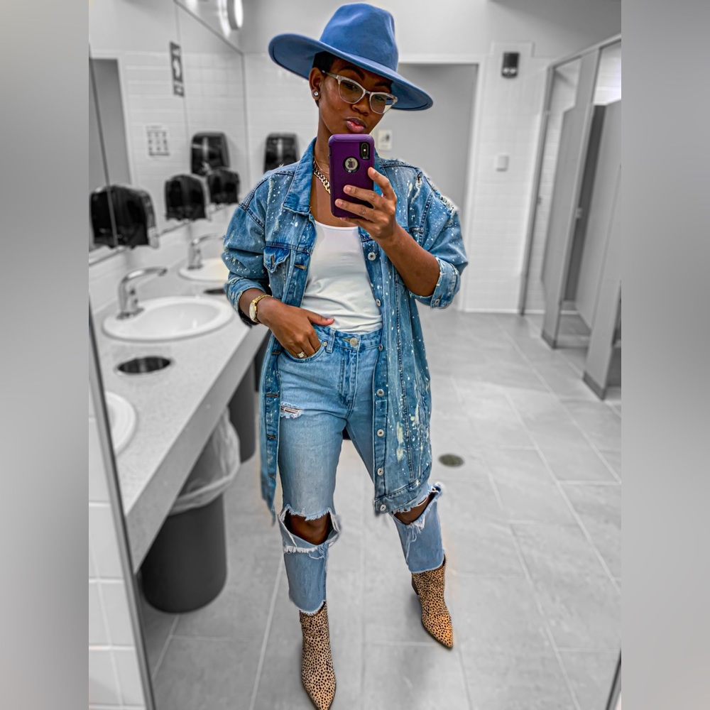 Denim Shirtdress
